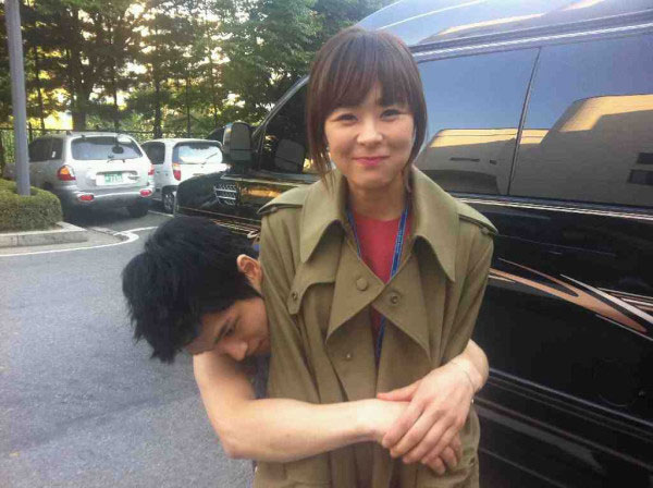 Jaejoong and Choi Kang Hee Last Episode Filming