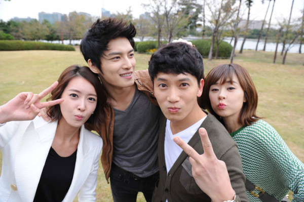 Ji Sung and Choi Kang Hee, and Kim Jae Joong nd Wang Ji Hye Happy Dating