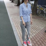 Han Ji Hye Trains as Blind (The Mighty Gift BtS)