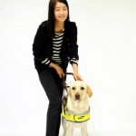 Han Ji Hye and Guide Dog