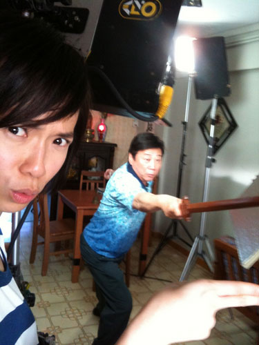Behind the Scene for Felicia Chin