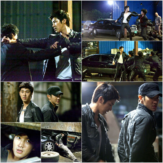 Choi Si Won and Jung Yun Ho in Poseidon