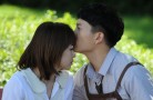 Ji Sung and Choi Kang Hee Forehead Kiss