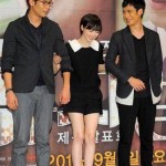 Goo Hye Sun and Park Ki Woong with Daniel Choi