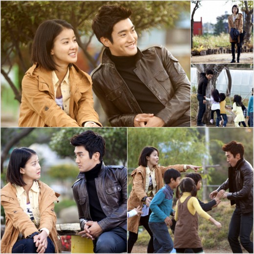 Choi Si Won and Lee Si Young