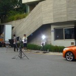 Photo from Initial Early Filming Scene