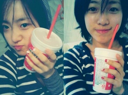 T'ara Ham Eun Jung without Makeup