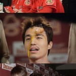 Lee Dong Wook Hit with Eggs