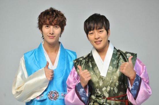 Park Kwang Hyun and Kim Hyung Jun