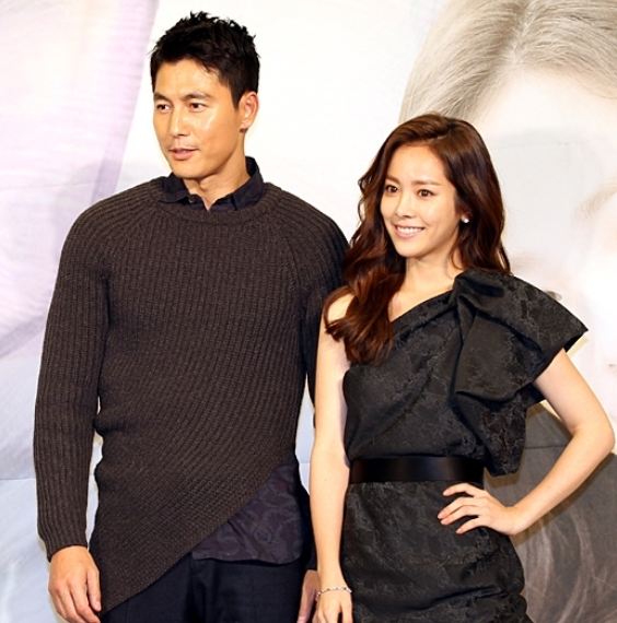 Han Ji Min and Jung Woo Sung