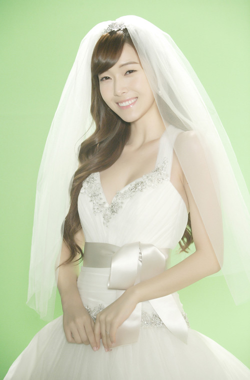 Jessica Jung in Wedding Dress