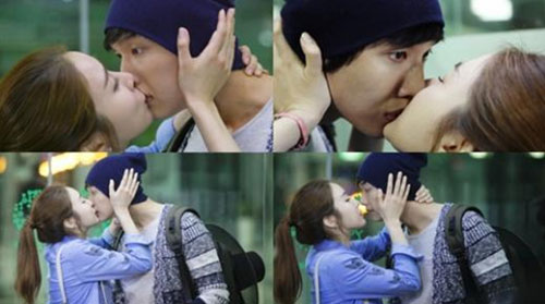 Ji Hyun Woo & Yoo In Na NG 10 Times in Kiss Scene with 22cm Height Difference