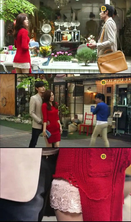 Jang Dong Gun Body Contact with Kim Ha Neul over Loose Skirt