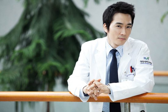 Stills of Song Seung Heon & Park Min Young in Time Slip Dr. Jin Released