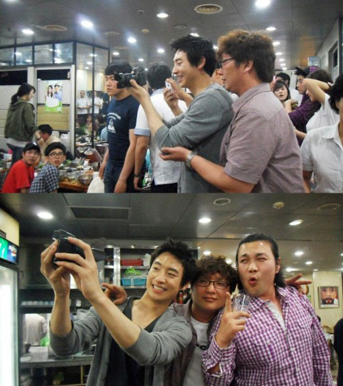 Lee Je Hoon Published Photos of Fashion King Celebration Party