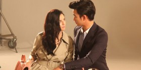 Kaya Scodelario & Kim Soo Hyun Bold Hand on Chest Intimate Contact