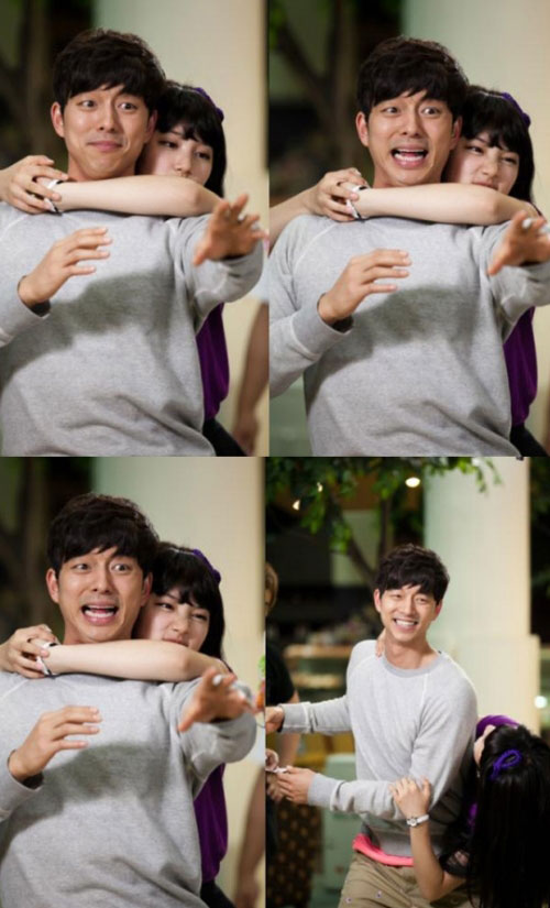 Suzy Hugs Gong Yoo Wildly and Affectionately