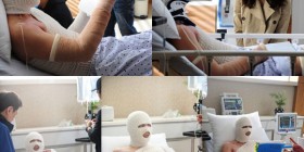 The secret of full-body plaster cast by actor Choi Daniel